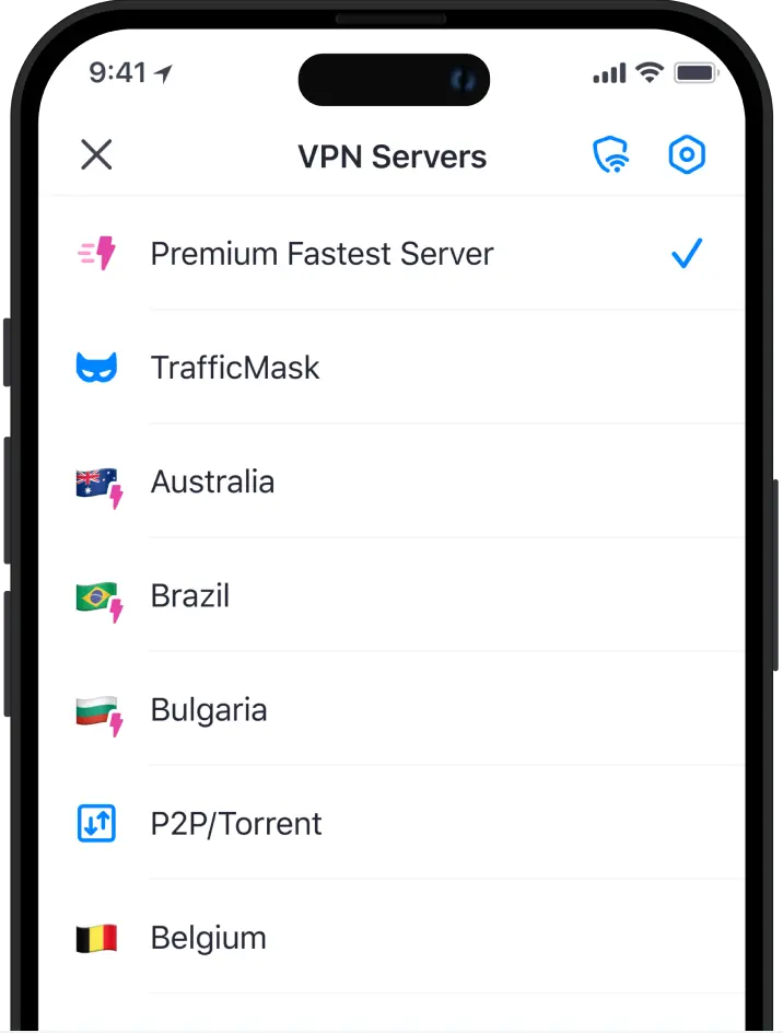 You can use more than 80 VPN locations